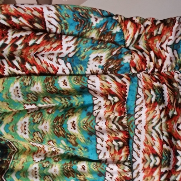 BEAUTIFUL AND COLORFUL MAXI SKIRT by ALYX Size 1x - Picture 7 of 8